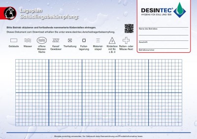 Dokumentation Schädlingsbekämpfung